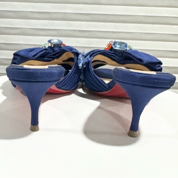 🌺CHRISTIAN LOUBOUTIN🌺 Marie Anne 55 Embellished Sandals Size: 35 - Picture 12 of 15